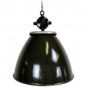 Industriální smaltovaná lampa