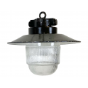 Industriální smaltovaná lampa
