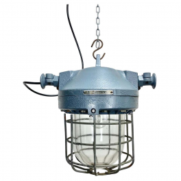 Industriální smaltovaná lampa