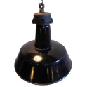 Industriální smaltovaná lampa