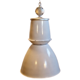 Industriální smaltovaná lampa