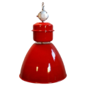 Industriální smaltovaná lampa