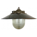 Industriální smaltovaná lampa