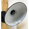 Industriální smaltovaná lampa