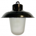 Industriální smaltovaná lampa