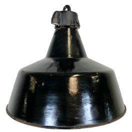 Industriální smaltovaná lampa
