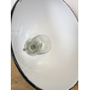 Industriální smaltovaná lampa