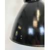 Industriální smaltovaná lampa šedá