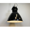 Industriální smaltovaná lampa šedá