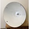Industriální smaltovaná lampa šedá