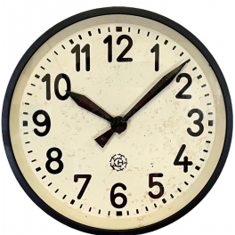 Industriální hodiny PRAGOTRON 34 cm