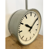 Industriální hodiny oboustranné PRAGOTRON 44 cm