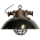 Industriální smaltovaná lampa