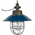 Industriální smaltovaná lampa