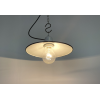 Industriální smaltovaná lampa