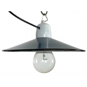 Industriální smaltovaná lampa