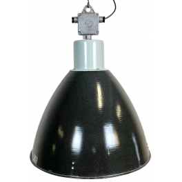 Industriální smaltovaná lampa