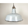 Industriální smaltovaná lampa
