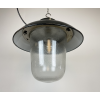 Industriální smaltovaná lampa