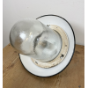 Industriální smaltovaná lampa