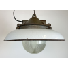 Industriální smaltovaná lampa