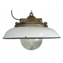 Industriální smaltovaná lampa