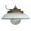 Industriální smaltovaná lampa