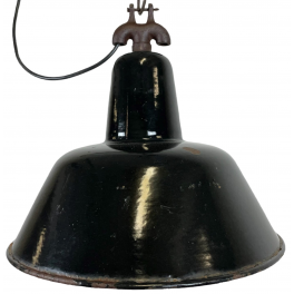 Industriální smaltovaná lampa