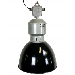 Industriální smaltovaná lampa