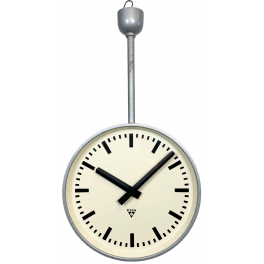 Industriální hodiny oboustranné PRAGOTRON 43 cm