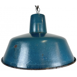 Industriální smaltovaná lampa