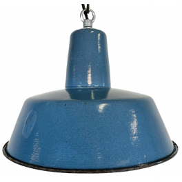 Industriální smaltovaná lampa