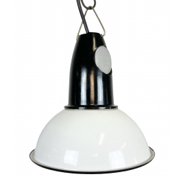 Industriální smaltovaná lampa