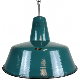 Industriální smaltovaná lampa