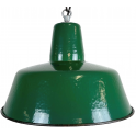Industriální smaltovaná lampa