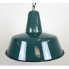Industriální smaltovaná lampa