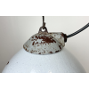 Industriální smaltovaná lampa