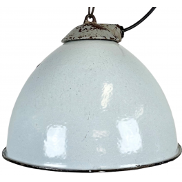 Industriální smaltovaná lampa