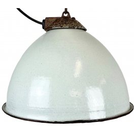 Industriální smaltovaná lampa