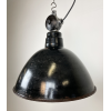 Industriální smaltovaná lampa