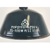 Industriální smaltovaná lampa