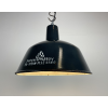 Industriální smaltovaná lampa
