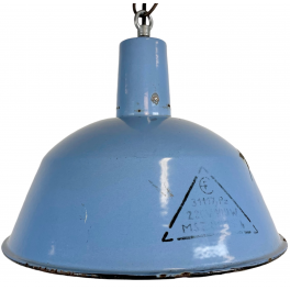 Industriální smaltovaná lampa