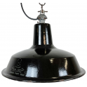 Industriální smaltovaná lampa