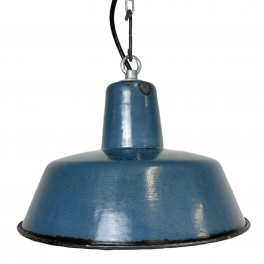 Industriální smaltovaná lampa