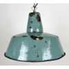 Industriální smaltovaná lampa