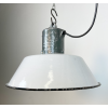 Industriální smaltovaná lampa