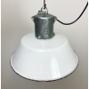 Industriální smaltovaná lampa