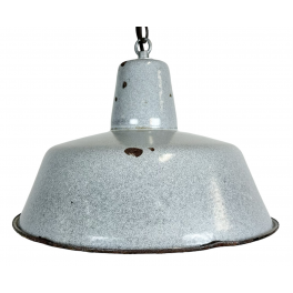 Industriální smaltovaná lampa