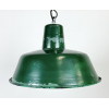 Industriální smaltovaná lampa